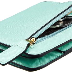 Wallet Women Rfid Blocking Small Compact Bifold Luxury Leather Pocket Wallet Ladies Mini Purse with ID Window