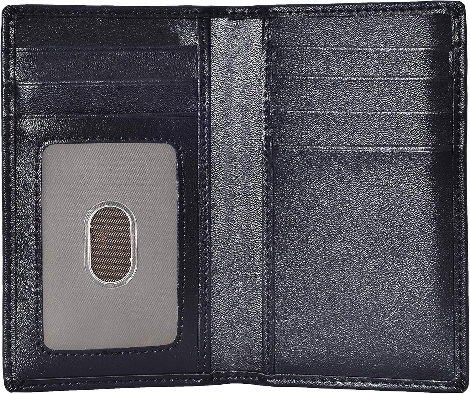Slim Thin ID/Credit Card Holder RFID Genuine Leather Bifold Front Pocket Wallet
